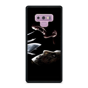 FREDDY KRUEGER VS JASON VOORHEES Samsung Galaxy Note 9 Case Cover FREDDY KRUEGER VS JASON VOORHEES Samsung Galaxy Note 9 Case Cover