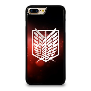 ATTACK ON TITAN LOGO RED iPhone 7 / 8 Plus Case Cover