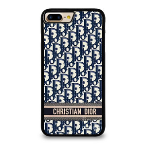 CHRISTIAN DIOR LOGO BLUE iPhone 7 / 8 Plus Case Cover