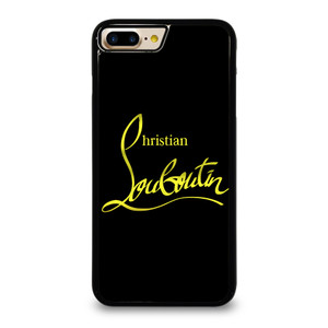 CHRISTIAN LOUBOUTIN GOLD LOGO iPhone 7 / 8 Plus Case Cover
