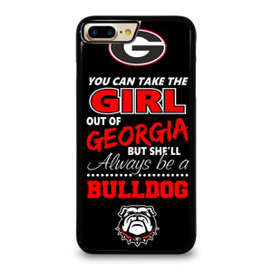 GEAORGIA BULLDOGS FOOTBALL GIRL iPhone 7 / 8 Plus Case Cover