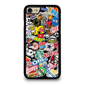 FAMOUS BRAND LOGO MIX iPhone 7 / 8 Case Cover