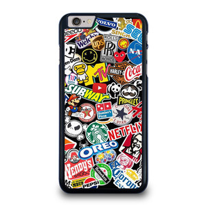 FAMOUS BRAND LOGO MIX iPhone 6 / 6S Plus Case Cover FAMOUS BRAND LOGO MIX iPhone 6 / 6S Plus Case Cover
