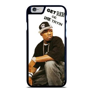 50 CENT GET RICH OR DIE TRYIN iPhone 6 / 6S Case Cover 50 CENT GET RICH OR DIE TRYIN iPhone 6 / 6S Case Cover