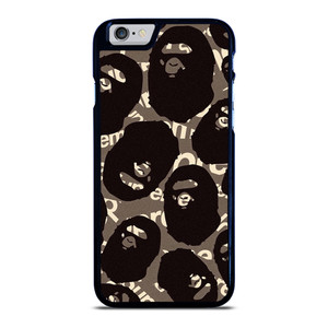 A BATHING APE SUPREME BLACK iPhone 6 / 6S Case Cover A BATHING APE SUPREME BLACK iPhone 6 / 6S Case Cover