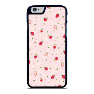 CUTE STRAWBERRY PATTERN iPhone 6 / 6S Case Cover CUTE STRAWBERRY PATTERN iPhone 6 / 6S Case Cover