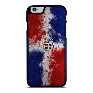 DOMINICAN REPUBLIC FLAG ART iPhone 6 / 6S Case Cover DOMINICAN REPUBLIC FLAG ART iPhone 6 / 6S Case Cover
