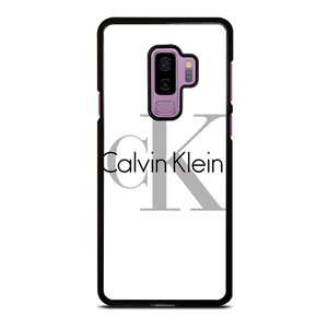CALVIN KLEIN WHITE LOGO Samsung Galaxy S9 Plus Case Cover