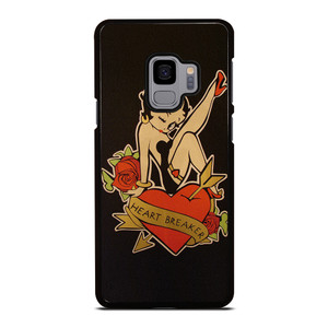 BETTY BOOP HEART BREAKER Samsung Galaxy S9 Case Cover BETTY BOOP HEART BREAKER Samsung Galaxy S9 Case Cover