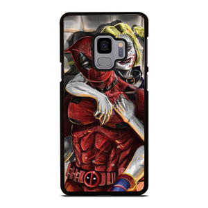 DEADPOOL HARLEY QUINN ART Samsung Galaxy S9 Case Cover DEADPOOL HARLEY QUINN ART Samsung Galaxy S9 Case Cover