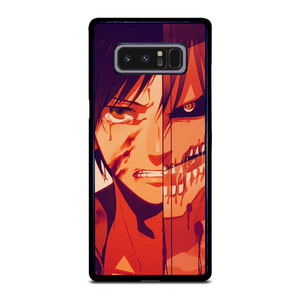 ATTACK ON TITAN EREN YEAGER ANIME Samsung Galaxy Note 8 Case Cover