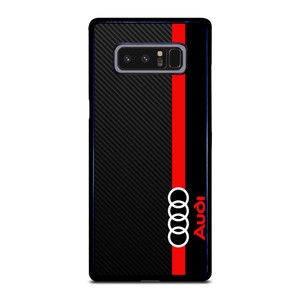 AUDI RED STRIPE LOGO Samsung Galaxy Note 8 Case Cover