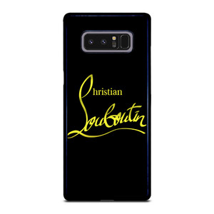 CHRISTIAN LOUBOUTIN GOLD LOGO Samsung Galaxy Note 8 Case Cover