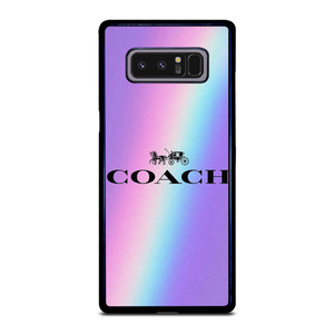 COACH NEW YORK VINTAGE RAINBOW Samsung Galaxy Note 8 Case Cover COACH NEW YORK VINTAGE RAINBOW Samsung Galaxy Note 8 Case Cover