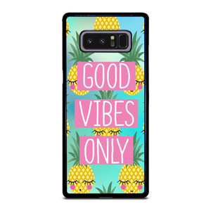 CUTE PINAPPLE GOOD VIBES ONLY Samsung Galaxy Note 8 Case Cover