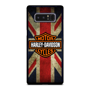 HARLEY DAVIDSON BRITISH UNION JACK Samsung Galaxy Note 8 Case Cover