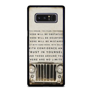 JEEP FUNNY QUOTES Samsung Galaxy Note 8 Case Cover