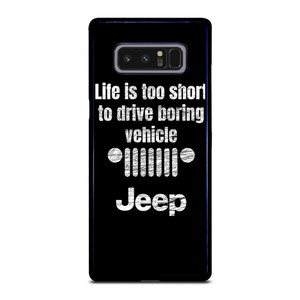 JEEP LIFE FUNNY QUOTES Samsung Galaxy Note 8 Case Cover
