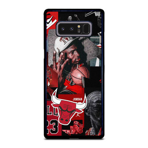 MICHAEL JORDAN CHICAGO BULLS COLLAGE Samsung Galaxy Note 8 Case Cover MICHAEL JORDAN CHICAGO BULLS COLLAGE Samsung Galaxy Note 8 Case Cover