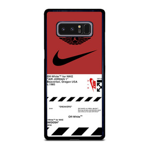 NIKE AIR JORDAN OFF WHITE LOGO Samsung Galaxy Note 8 Case Cover