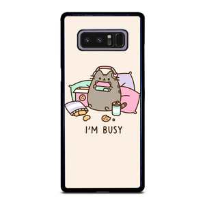 PUSHEEN BUSY CAT Samsung Galaxy Note 8 Case Cover PUSHEEN BUSY CAT Samsung Galaxy Note 8 Case Cover
