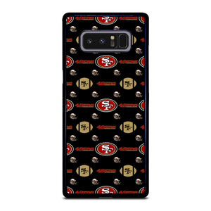 SAN FRANCISCO 49ERS FOOTBALL PATTERN Samsung Galaxy Note 8 Case Cover SAN FRANCISCO 49ERS FOOTBALL PATTERN Samsung Galaxy Note 8 Case Cover