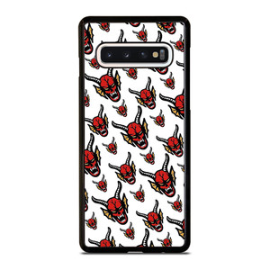 HELLFIRE CLUB STRANGER THINGS PATTERN Samsung Galaxy S10 Case Cover HELLFIRE CLUB STRANGER THINGS PATTERN Samsung Galaxy S10 Case Cover