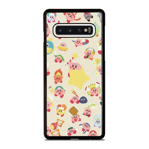 KIRBY CUTE PATTERN Samsung Galaxy S10 Case Cover KIRBY CUTE PATTERN Samsung Galaxy S10 Case Cover