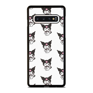 KUROMI CAT ANIME PATTERN Samsung Galaxy S10 Case Cover KUROMI CAT ANIME PATTERN Samsung Galaxy S10 Case Cover