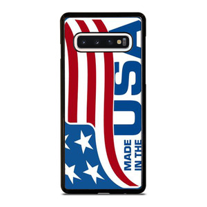 MADE IN USA LOGO Samsung Galaxy S10 Case Cover