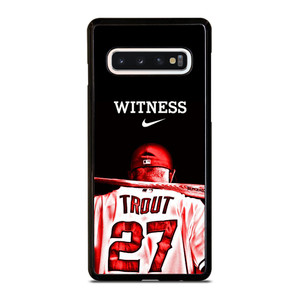 MIKE TROUT LOS ANGELES ANGELS BASEBALL Samsung Galaxy S10 Case Cover MIKE TROUT LOS ANGELES ANGELS BASEBALL Samsung Galaxy S10 Case Cover