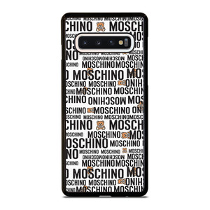 MOSCHINO ABSTRACT LOGO Samsung Galaxy S10 Case Cover MOSCHINO ABSTRACT LOGO Samsung Galaxy S10 Case Cover