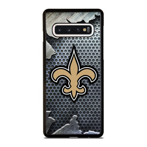 NEW ORLEANS SAINTS BROKEN METAL Samsung Galaxy S10 Case Cover NEW ORLEANS SAINTS BROKEN METAL Samsung Galaxy S10 Case Cover