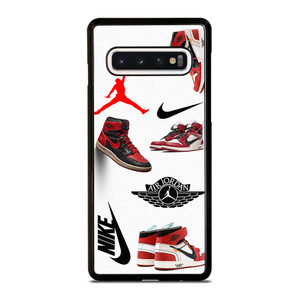 NIKE AIR JORDAN SHOES COLLAGE Samsung Galaxy S10 Case Cover NIKE AIR JORDAN SHOES COLLAGE Samsung Galaxy S10 Case Cover
