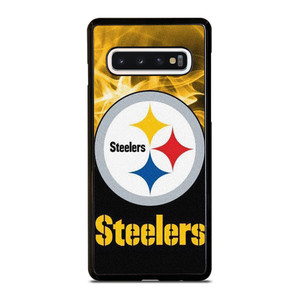 PITTSBURGH STEELERS NFL FIRE Samsung Galaxy S10 Case Cover PITTSBURGH STEELERS NFL FIRE Samsung Galaxy S10 Case Cover