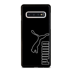 PUMA LOGO BLACK Samsung Galaxy S10 Case Cover