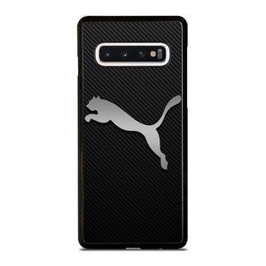 PUMA LOGO CARBON Samsung Galaxy S10 Case Cover PUMA LOGO CARBON Samsung Galaxy S10 Case Cover