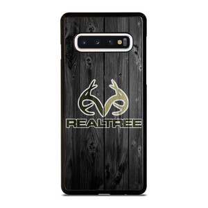 REALTREE WOODEN LOGO Samsung Galaxy S10 Case Cover REALTREE WOODEN LOGO Samsung Galaxy S10 Case Cover