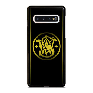 SMITH AND WESSON GOLD Samsung Galaxy S10 Case Cover SMITH AND WESSON GOLD Samsung Galaxy S10 Case Cover