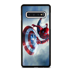 SPIDERMAN X CAPTAIN AMERICA Samsung Galaxy S10 Case Cover