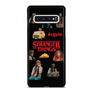 STRANGER THINGS 4 ARGYLE Samsung Galaxy S10 Case Cover STRANGER THINGS 4 ARGYLE Samsung Galaxy S10 Case Cover