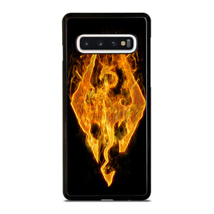 THE ELDER SCROLLS SKYRIM FIRE SIGN Samsung Galaxy S10 Case Cover