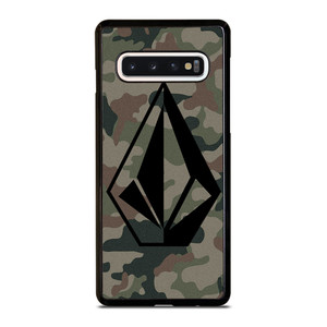 VOLCOM LOGO CAMO Samsung Galaxy S10 Case Cover VOLCOM LOGO CAMO Samsung Galaxy S10 Case Cover