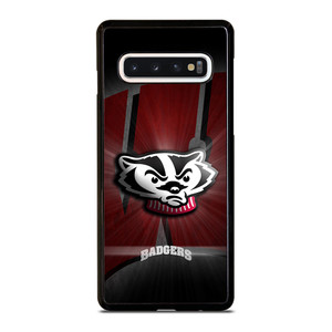 WISCONSIN BADGERS FOOTBALL LOGO Samsung Galaxy S10 Case Cover