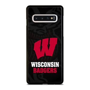 WISCONSIN BADGERS UNIVERSITY FOOTBALL Samsung Galaxy S10 Case Cover