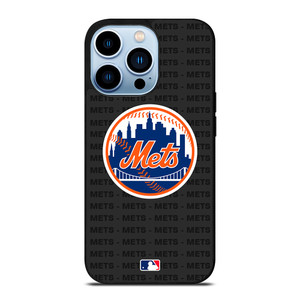 NEW YORK METS BASEBALL BLACK iPhone 13 Pro Max Case Cover