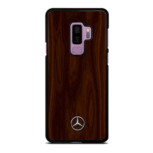 MERCEDES BENZ WOOD BROWN Samsung Galaxy S9 Plus Case Cover