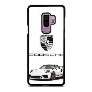 PORSCHE GT3 RS WHITE Samsung Galaxy S9 Plus Case Cover PORSCHE GT3 RS WHITE Samsung Galaxy S9 Plus Case Cover