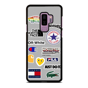 SKATEBOARD BRAND STICKER COLLAGE Samsung Galaxy S9 Plus Case Cover