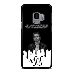 LUKE HEMMINGS 5 SECONDS OF SUMMER QUOTES Samsung Galaxy S9 Case Cover